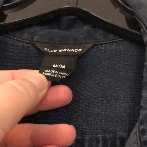 Denim Club Monaco Shirt - Picture 2 of 2